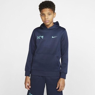 Hanorace Nike Kylian Mbappé Pullover Football Baieti Obsidienne | BKND-72953